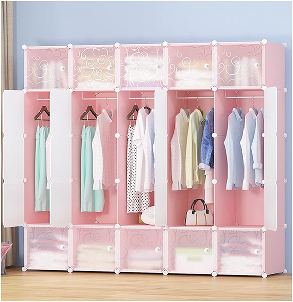 plastic wardrobe